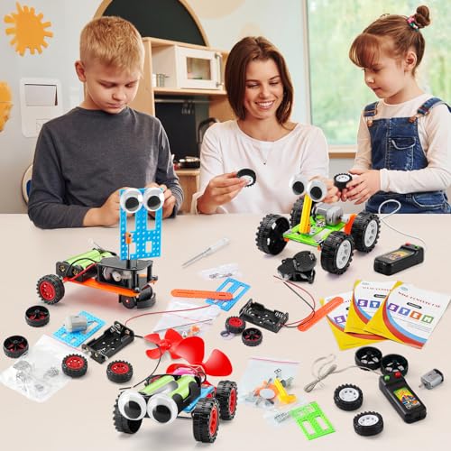 Robot STEM Kits for Kids Age 6-8 8-10, STEM Toys for Boys Crafts Ages 8-13