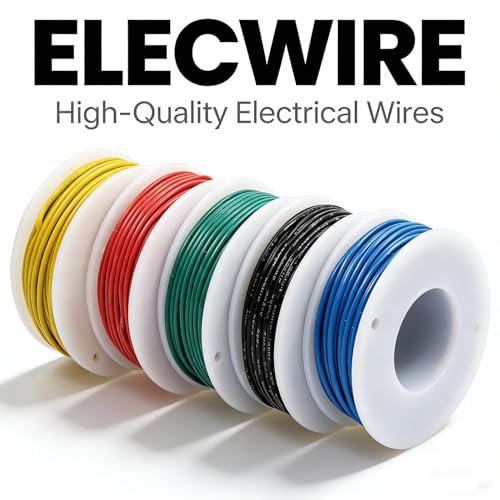 24 AWG Tinned Copper Electric Wire kit 24 Gauge Hook Up Wire 300V Cables Electronic Stranded PVC Cable Industries Electrics DIY box1 - color: Box-1, size: 24AWG