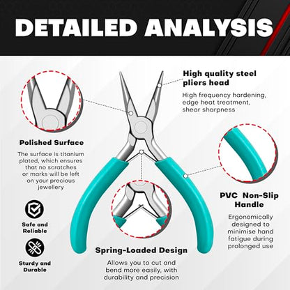 C&T 11-Piece Jewelry Plier Sets,Jewelry Making Tools Kit - style: 11PC
