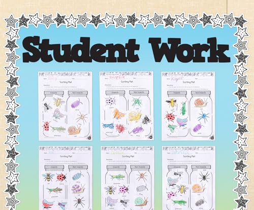 Teacher Created Resources Black Bold Block 4" Letters Combo Pack (TCR5822)