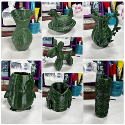 iSANMATE Army Green PETG HF Filament 1.75mm 50-400mm/s 1KG Rapid for Bambu - color: Army Green