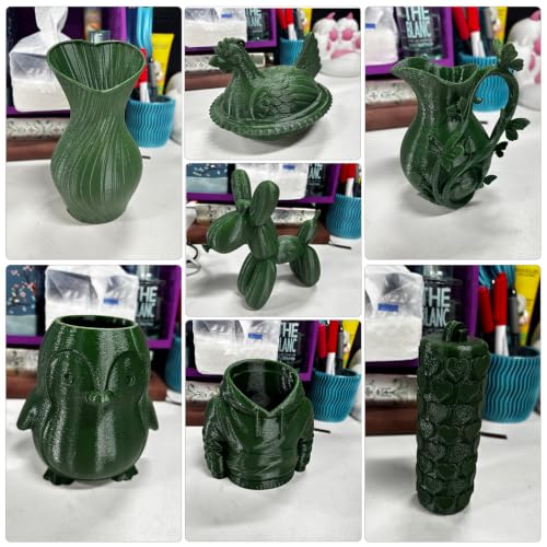 iSANMATE Army Green PETG HF Filament 1.75mm 50-400mm/s 1KG Rapid for Bambu - color: Army Green