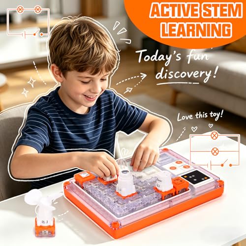Circuit Board for Kids, Electronics Kit, STEM Gift for Ages 8+