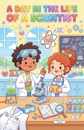 JELLY BEAN GENIUS Teacher and Scientist Poster for Kids – Laminated Double-Sided Community Helpers Career Wall Art & Educational Chart | STEM Career Classroom Decor 11x17 - size: 17"L x 11"W