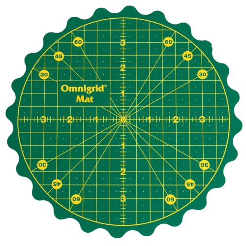 Omnigrid 360 Rotating Self-Healing Cutting Mat, 8 Inch - style: 8"