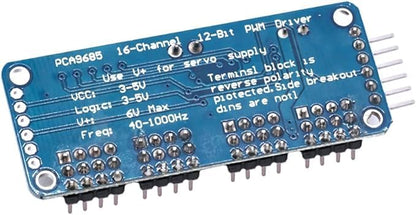 PCA9685 16 Channel 12-bit PWM Servo Motor Driver I2C Module Robot