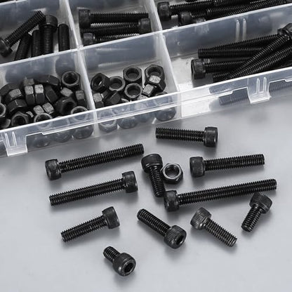 226 Pcs M5 Screws Set,Assorted Metric Machine Screws - size: M5-226