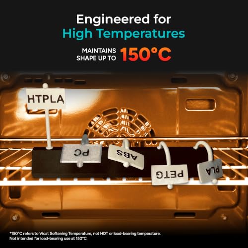 Polymaker HT-PLA Filament 1.75mm Grey 1KG, High Temp PLA, Neatly Wound - color: 114 - 1.75mm Grey (Hex Code: #6c7477), size: 1kg HT-PLA