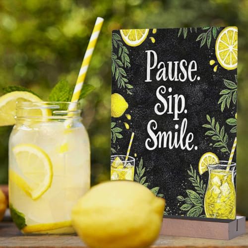 Tabletop Chalkboard Signs with Stand, 3 Pack 8 x 12 inch, T-Shape - size: 3 Pack 8 x 12 Inch