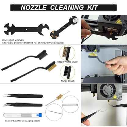 52PCS 3D Printer Tool Kit with Storage Case - style: 2026 New Basic Set
