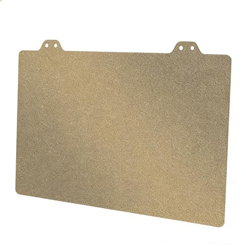 FYSETC 3D Printer QIDi X-Pro Spring Steel Bed 230 x150mm/9.0x5.9in Double Sides Textured PEI Powder Removable Build Plate for Replicatr QIDI X-Pro Creatorr Pro