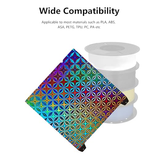 3D Printer Build Plate Double-Sided Smooth Surface F1 Spring Steel Sheet - 235x235mm Compatible with Creality K1/Ender 3 V3 SE/KE/S1 Pro/V2 Neo & Sovol SV05/SV06 - color: Green
