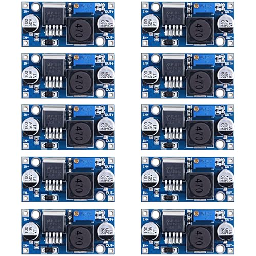 LM2596 Buck Converter 10Pack Adjustable Step Down Module