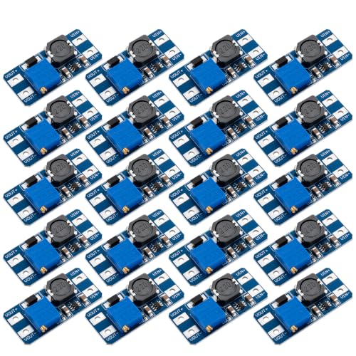 20-Pack MT3608 Boost Converter, DC-DC Step Up, 2A