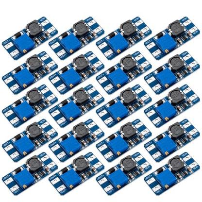 20-Pack MT3608 Boost Converter, DC-DC Step Up, 2A