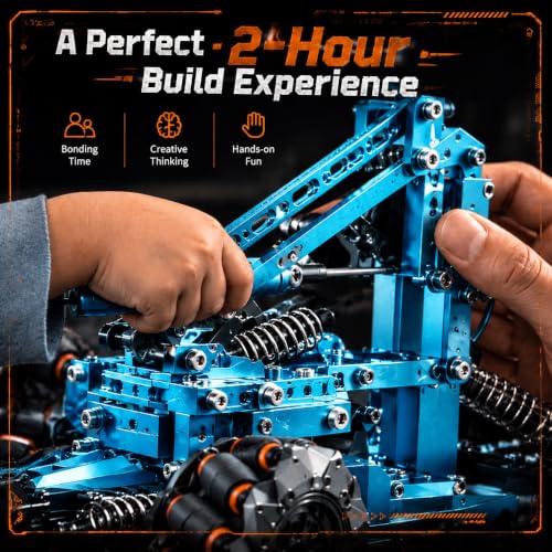 VANLINNY Robot Arm,STEM Project for Boys Age 8-12,Robotic Kit for Aged 12-16,Educational Science Kits for Kids, Building Experiment Robotics Set Project Gifts for 8 9 10 11 12 Years Old Teens