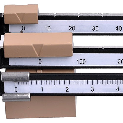 Triple Beam Mechanical Balance Scale, Triple Beam Scale, 2610g 0.1g for Lab Analytical School MB2610