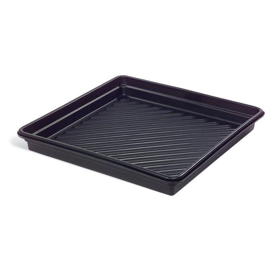 PIG Utility Containment Tray | Rim to Rim Dimensions 40" W x 40" L x 5" H | Interior Bottom Dimensions 36" L x 36" W | 26.92 Gallon Sump Capacity | PMB30614
