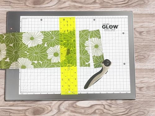 Cutterpillar Glow Premium | LED Light Board & Cutting Mat | 18" x 24" - size: 18" x 24"