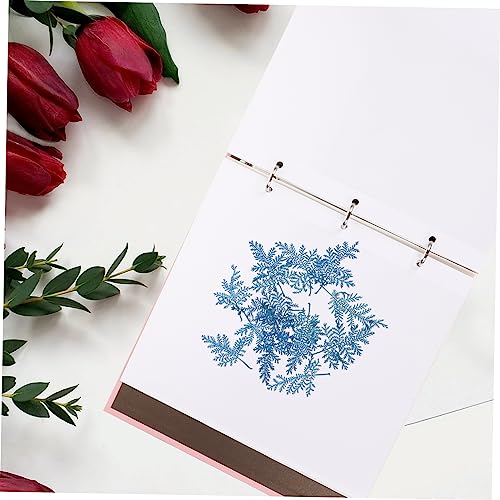 Press Book specimen notebook loose leaf decorative pressed album delicate collection book album for pressed flowers notebook for dried dried flowers leaf