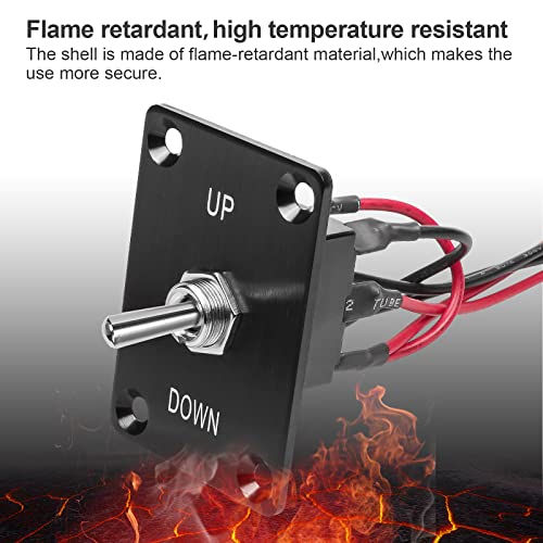 Button Switch Rocker Switch Toggle Switch Self Reset 6 Pin 3 Position - color: Up-Down