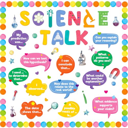 Fancy Land Science Bulletin Board Set for Classroom Decoration Science Talk