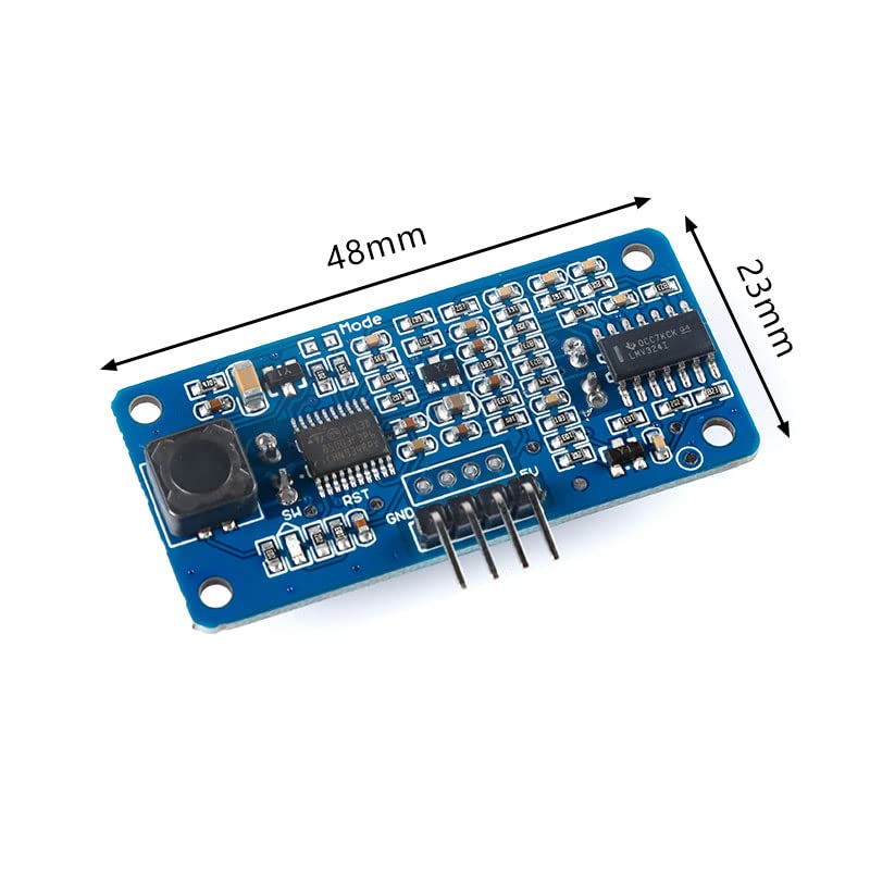 JSN-SR20-Y1 Ultrasonic Ranging Module Distance Measuring Sensor Module Range 2-500cm Waterproof and Dustproof Equipped with Dual Wire Probes