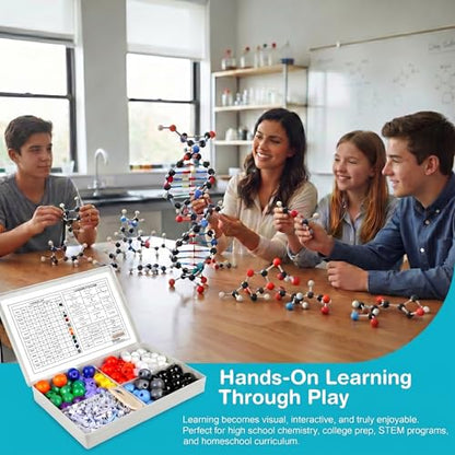 240 PCS Chemistry Molecular Model Kit for STEM Science Education Lab Gift
