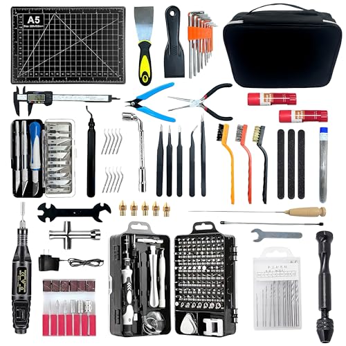 3D Printer Tools Kit,214 PCS 3D Printing Accessory Tools Kit - style: 214 PCS 3D Printer Tools Kit