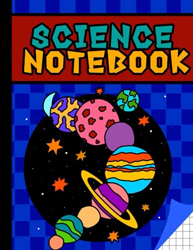 Science Notebook: Graph Paper Notebook,Notebook For Science Students,Primary Story Journal,120Pages,8.5X11