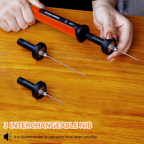 3-in-1 Hot Wire Foam Cutter, 662°F Styrofoam Cutter Kit, Orange - color: Orange