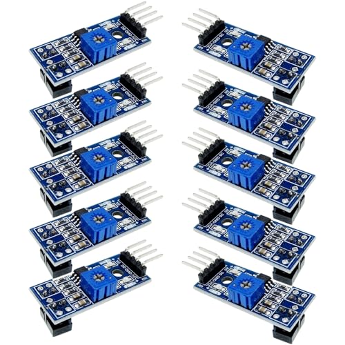 10-Pack TCRT5000 IR Reflective Sensor Module