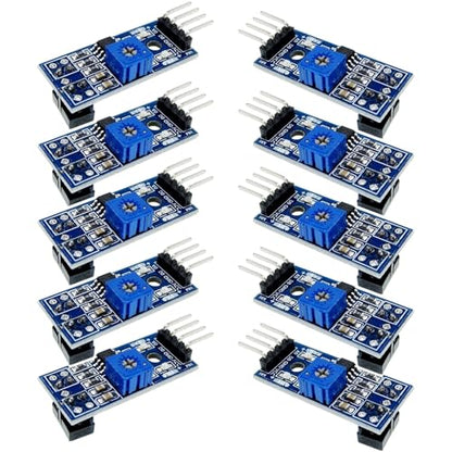 10-Pack TCRT5000 IR Reflective Sensor Module