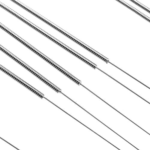 5-Pack 0.25mm Needle Drill Bits 3D Printer Nozzle Cleaning Kit - size: 0.25mm