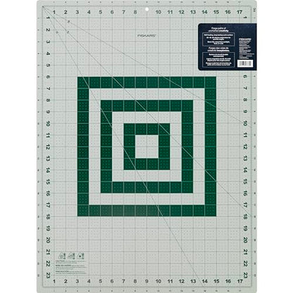 Fiskars 18" x 24" Self Healing Cutting Mat for Sewing, Woodland Wanderlust - color: Woodland, size: 18"L x 24"W