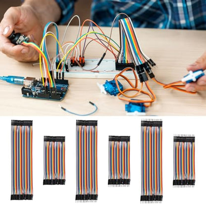Male to Female Jumper Wires, Breadboard Jumper Wires Cable Kit