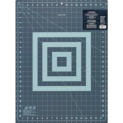 Fiskars 18" x 24" Self Healing Cutting Mat for Sewing, Lilac Mountain Haze - color: Lilac/Mountain Haze, size: 18"L x 24"W