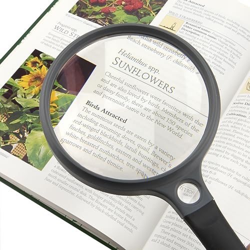 Carson® SureGrip 2x Acrylic Soft-Grip Magnifier with 11.5x Spot Lens (SG-12) - style: 4"