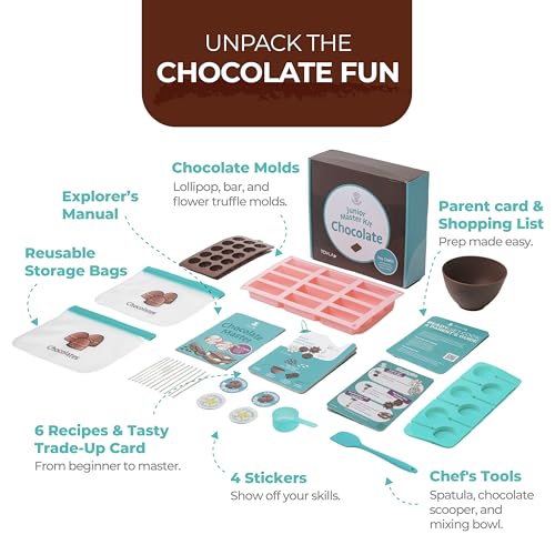 Tovla Jr. Kids Chocolate Making Kit | Real Reusable Candy Tools | Ages 6-12 - style: Chocolate Making Kit