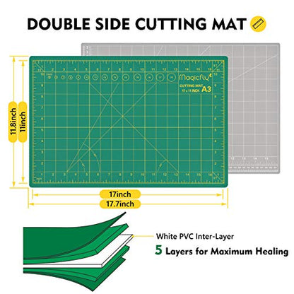 Magicfly Rotary Cutter Set, 45mm and 28mm