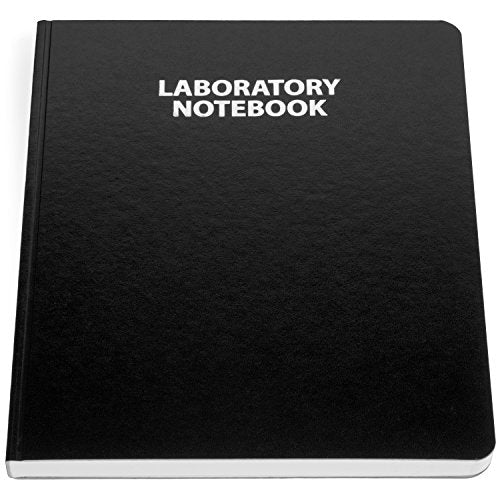 Scientific Notebook Company Smyth Sewn Laboratory Single Project Journal 32 pages 9.25" x 11.25" - color: Black