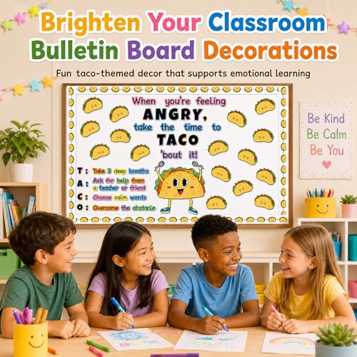 party greeting Taco Mexico Bulletin Board Set for Back to School Decoration - style: Taco
