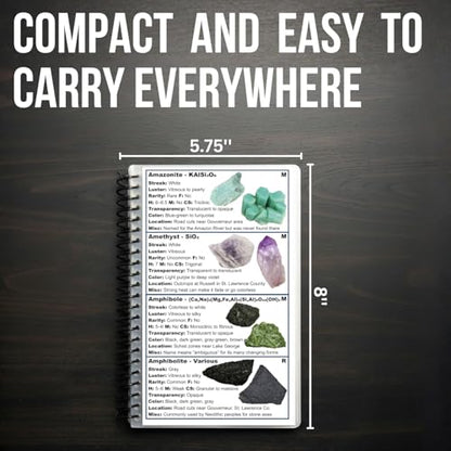 New York Rocks and Minerals Identification Field Guide | Waterproof