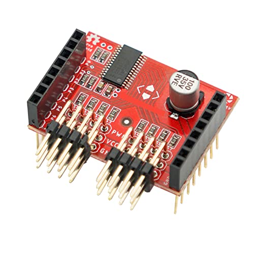 OpenMV Servo Shield PCA9685, IIC 8 Channel PWM Control 8or16 Servos, Apply to OpenMV Cam H7 Plus, OpenMV Cam H7, OpenMV Cam M7, OpenMV Cam H7 R2, SingTown