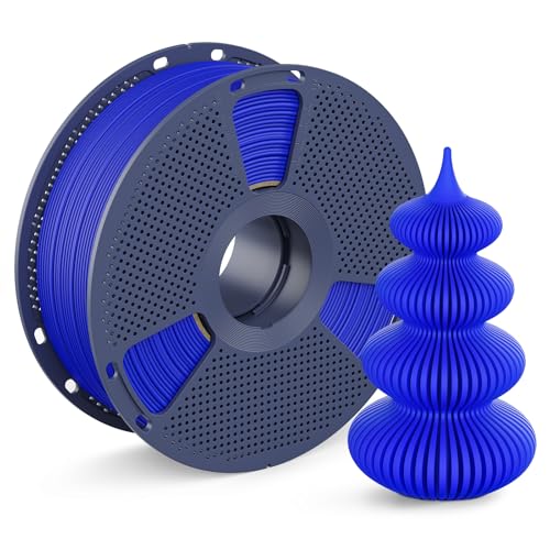 SUNLU Matte PLA Filament 1.75mm, 1KG (2.2LBS), Klein Blue - color: A-mattepla-1kg-kleinblue