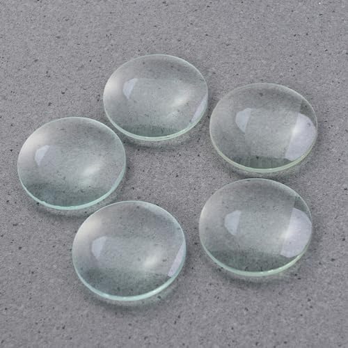 ULTECHNOVO Concave Lens Set, Optical Glass Double Convex and Concave Lens Set, 30mm Diameter, 3 Double Convex