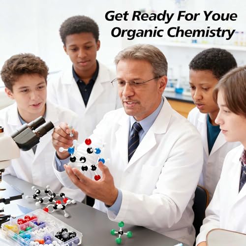 Chemistry Molecular Model Kit (208 Pcs) for Student and Teacher - color: 208pcs Kit