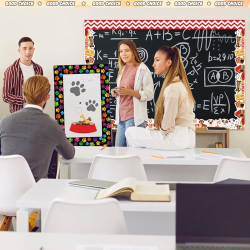 Containlol 118ft Bulletin Board Border Classroom Border, PET Dog Style - style: PET Dog Style