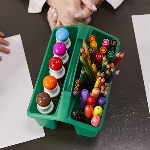 ECR4Kids 4-Compartment Small Storage Caddy Organizer, 6-Pack, Primary