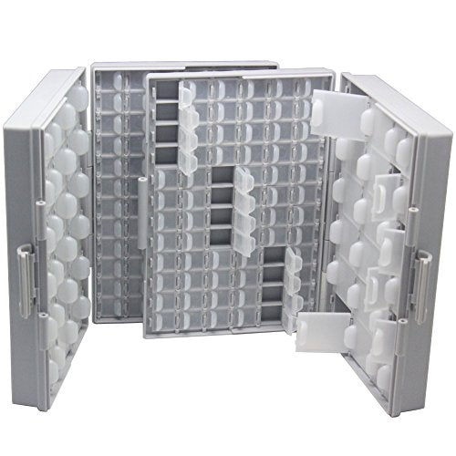 2 Aidetek BOXALL96 96 lids Enclosure SMD SMT Surface Mount Components Parts Box - style: 2BOXALL96